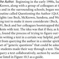 Questions must be answered on the basis of what is stated or implied in the passage itself, and not on the basis of what you may know independently about the subject matter. Pdf What Research Has To Say About Reading Instruction