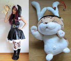 Santa S Little Helper Christmas Holiday Naughty Elf Costume Cat Wearing Reindeer Antlers Purple Hair Color La Carmina Blog Alternative Fashion Goth Tr Womens Hairstyles Medium Hair Styles Bouffant Hair