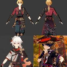 Inazuma Men Boy Art Character Design Inspiration Impact