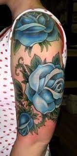 Hannah Aitchison Blue Rose Tattoos Rose Tattoos Flower Tattoos