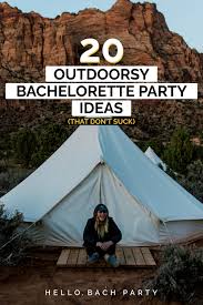 If a full spa day is a tough commitment, host a meditation session instead. Bachelorette Party Ideas For The Outdoorsy Bride The Complete Adventure Guide Hello Bach Party