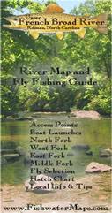 Upper French Broad Map River Rosman Nc