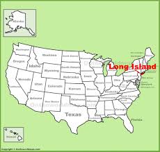 It ends in long island city, new york. Long Island Map New York Usa Map Of Long Island