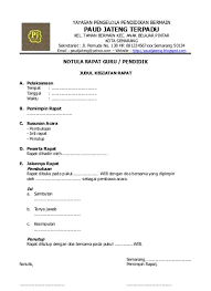 Salah satu surat resmi yang sering dibuat oleh pihak sekolah adalah surat undangan orang tua atau wali siswa. A 1 9 Buku Notula Rapat Wali Murid
