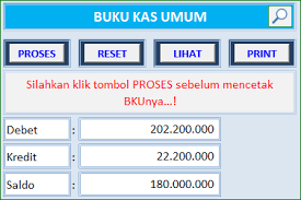 Buku kas umum akan membantumu memantau keuangan usaha, berikut laba dan rugi yang diterima. Aplikasi Buku Kas Umum Bku Excelmaniacs