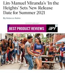 Chu bringing his trademark panache. In The Heights Will Now Be Released On June 18 2021 I M So Bummed We Have To Wait Another Year Intheheights