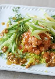Asiatisches Lachstatar Rezept Lachstatar Lachs Rezept Lachsvorspeise