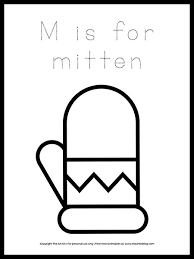 Greetings people , our latest update coloringimage that your kids canuse with is letter m for mitten coloring page, listed in mcategory. Free Letter M Is For Mitten Coloring Page The Art Kit