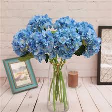 Florabunda new zealand provides a wide range of realistic silk flowers that can be purchased individually or by the bunch in some cases. Dark Blue Hydrangea Wedding Flowers Silk Hydrangea Vanrina