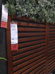 Applaro Wall Panel Outdoor Brown Stained Brown Ikea Outdoor Wall Decor Privacy Wall Outdoor Backyard Fences