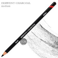 Derwent Charcoal Pencils Medium Pensil Arang Shopee Indonesia