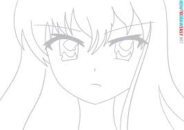 I know i didn't explain anything and it's not. How To Draw An Anime Girl Face How To Draw Easy