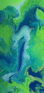 Create a new album for the wallpaper. Ios 11 Iphone X Green Blue Liquid Abstract Apple Wallpaper Iphone 8 Clean Beauty Colour Ios Minimal Abstract Blue Abstract Painting Painting