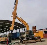 Factory Price Excavator Telescopic Boom with Clamshell Bucket Long Arm for Excavator