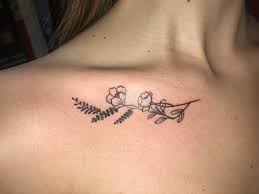 Bite That Tattoo On Your Shoulder Meaning Collar Bone Flower Tattoo Simple And Small Collar Bone Tattoo Small Collar Bone Tattoo Small Tattoos