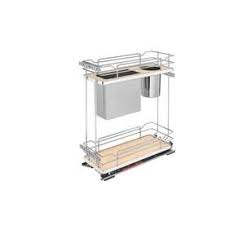 Rev A Shelf 10 25 In W X 24 In H 2 Tier Pull Out Metal Soft Close Baskets Organizers Lowes Com Rev A Shelf Cabinet Organization Knife Organization