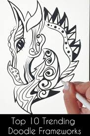 10 Trending Frameworks For Doodling Video Doodles Zentangle Patterns Zen Doodle