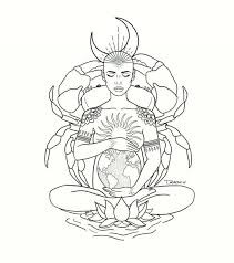 Each zodiac sign represents unique personality traits, so tattooing yours is one of the best ways to express yourself. Obsessed With This Artists Cancerian Divine Feminine Cancer Zodiac Tattoo Astrology Tattoo Zodiac Tattoo
