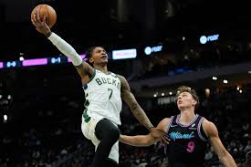 Porter, Portis and Rollins power the Bucks to a 128-117 win over the Heat