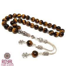 Gumus Isleme Kaplan Gozu Tesbih Gumus Bileklik Kaplan