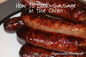Preheat the oven to 200 degrees celsius/ 400 degrees fahrenheit. How To Cook Sausages In The Oven Mom Saves Money Recipe How To Cook Sausage Cook Sausage In Oven Sausage In The Oven