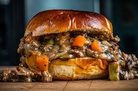 These cheesesteaks are some serious comfort food that the entire family will love! Philly Cheesesteak Sloppy Joes Sushi Day