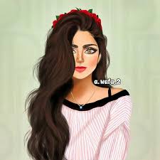 Doodle Drawings Howtodraw Artist Art Draw Drawing Hudabeauty Makeup Digitalpain Girly M Cute Girl Drawing Beautiful Girl Drawing