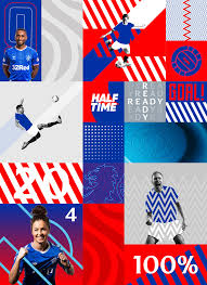 Our club website will provide you with information about our players, fixtures, results, transfers and much more. Brand New New Logo And Identity For Rangers Football Club By See Saw Creative Sports Graphic Design Branding Design Football Design