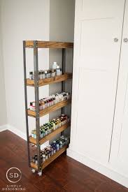 You can read exactly how i attached the legs to the ikea craft room storage in this. Diy Craft Room Ideas Projects The Budget Decorator