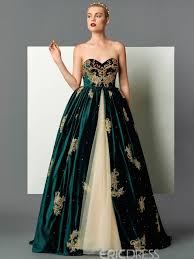 Ericdress Vintage Sweetheart Applique Lace Up Back Ball Gown Evening Dress Evening Gowns Fancy Dresses Ball Gowns Evening