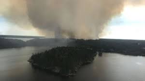 The red lake dnr wildland fire prevention program was implemented in 2004. Forest Fires Growing As A Result Of Lightening Strikes Rci English