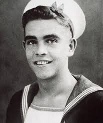 Sean Connery during his time with the Royal Navy , he was 16 years old here.
