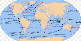 Franklin made eight voyages across the atlantic ocean (or, as it was known then, the western ocean) between the colonies and europe . Ocean Current Cromwell Current Gulf Stream Map Equatorial Counter Current Png 1280x659px Ocean Current Area Climate