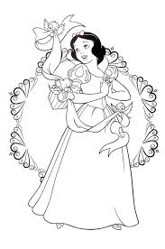 Disney princess snow white and prince coloring pages are a fun way for kids of all ages to develop creativity, focus, motor skills and color recognition. Princess Snow White Coloring Pages Novocom Top