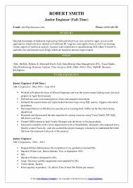 Download civil engineering cv resume samples. Junior Engineer Resume Samples Qwikresume