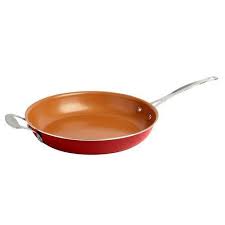 Gotham Steel Non Stick Copper Colored Fry Pans Gotham Steel Steel Copper Cookware