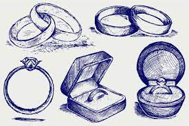 Wedding Rings Wedding Ring Illustrations Wedding Ring Drawing Wedding Ring Icon