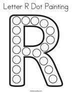 Prepare the paints, palettes, and tools to draw. Letter R Coloring Pages Page 2 Twisty Noodle