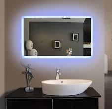 spiegel met led verlichting badkamerspiegel spiegel badkamer badkamer verlichting