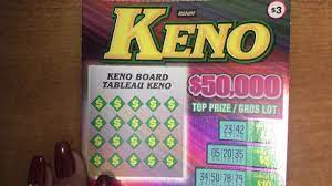 Keno Olg Scratch Ticket Ontario Lottery And Gaming Olg Youtube
