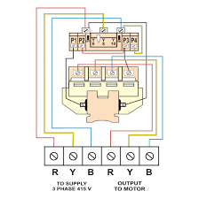 On the motor there is a low voltage wiring and a high voltage wiring. Lider 5 Hp Starter For 3 Phase Motor Pump With Spp Autoswitch Ls Dol Aswt 5 Hp Amazon In Industrial Scientific