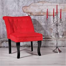 Red Accent Chair French Velvet Seat Buttoned Armchair Small Bedroom Furniture Small Bedroom Furniture Bedroom Furniture For Sale Red Accent Chair
