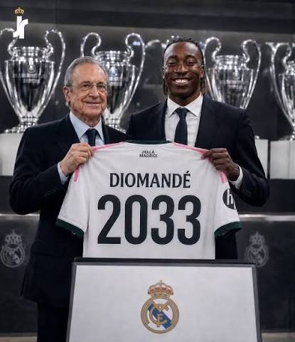 🚨 OFFICIAL: Yan Diomande signs for Real Madrid! ⚪️🇨🇮 The Spanish giants  have confirmed the signing of the Ivory Coast international on a contract  running until 2033. ✈️ RB Leipzig officially authorized