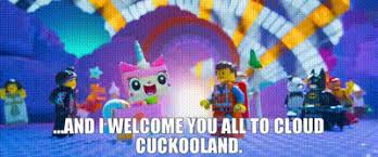 YARN | ...and I welcome you all to Cloud Cuckooland. | The Lego Movie  (2014) | Video clips by quotes | 81656752 | 紗