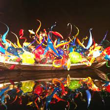 Chiluly Blown Glass Museum In Seattle Amazing Chihuly Glass Museum Glass Blowing