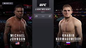 Michael j johnson ufc lightweight @titannutrition athlete. Ufc 2 Online Khabib Nurmagomedov Vs Michael Johnson Youtube