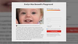 Evelyn Mae Boswell's Playground' petition signatures climb, leader speaks 