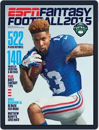 We have the best espn sports streams online. Espn Fantasy Football Magazine Digital Subscription Discount Discountmags Com