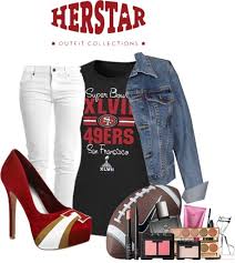 Pin By Fanatic Girl On Sports Apparel Gameday Outfit 49ers Outfit 49ers