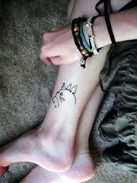 Various extensive studies of the film show totoro personifying death. My Neighbor Totoro Tattoo Well Studio Ghibli Tattoo Too Flickr